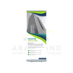 Promotion Counter Table & Roll Up Banners With Custom Branding