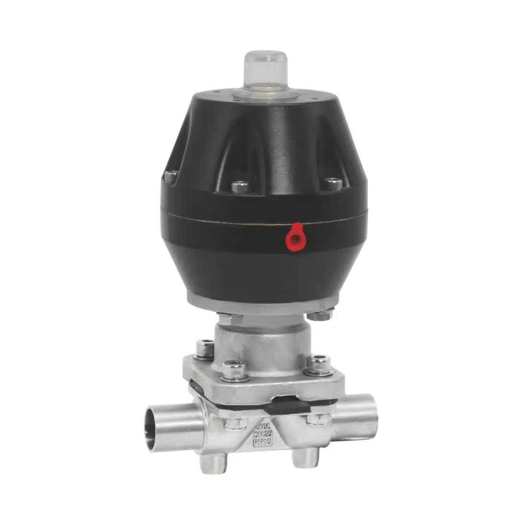 Sanitary Welding Pneumatic Diaphragm Valve