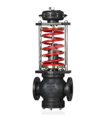 Self-operated before-valve pressure regulator valve