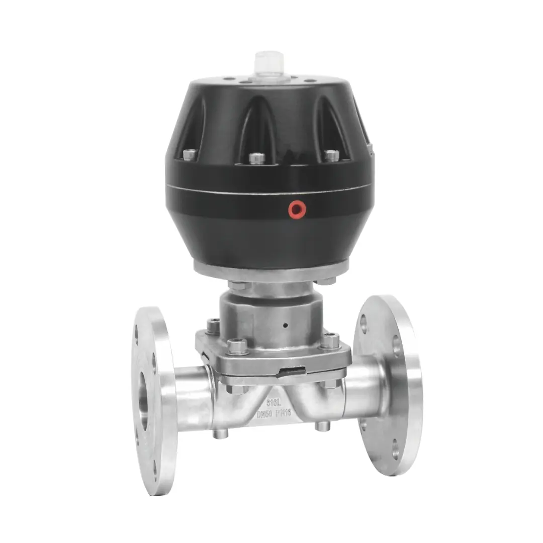 Stainless Steel Pneumatic Diaphragm Valve