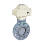 UPVC Motorized Butterfly Valve