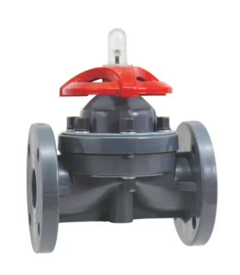 UPVC plastic Manual diaphragm valve