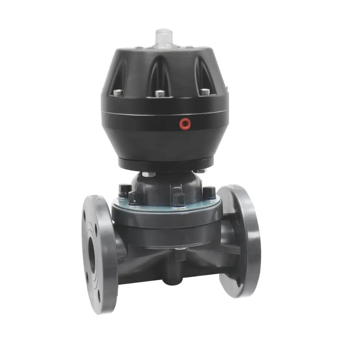 UPVC plastic pneumatic diaphragm valve UPVC plastic pneumatic diaphragm valve