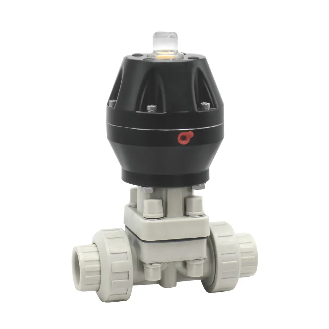Union Plastic CPVC Pneumatic Diaphragm Valve