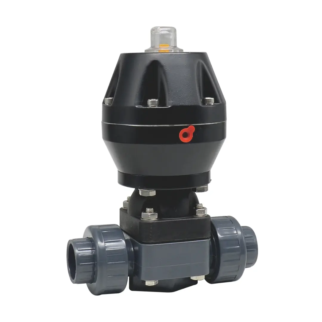 Union Plastic PVC Pneumatic Diaphragm Valve