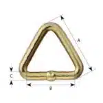 1.5 Inch / 2 Inch Triangle Ratchet Ring