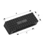 2 Inch Plastic Tire Protector