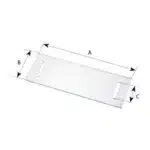 2 Inch transparent Corner Protector
