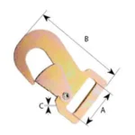 Flat Snap Ratchet Hook ARL-TY015036