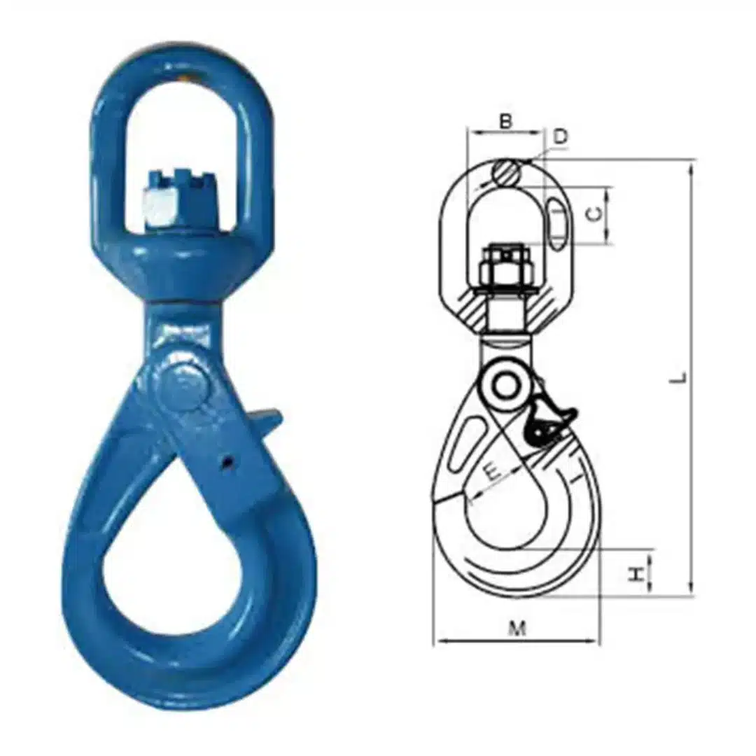 G100 Clevis Self-lock Hook