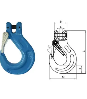 G100 Clevis Sling Hook With Cast Latch