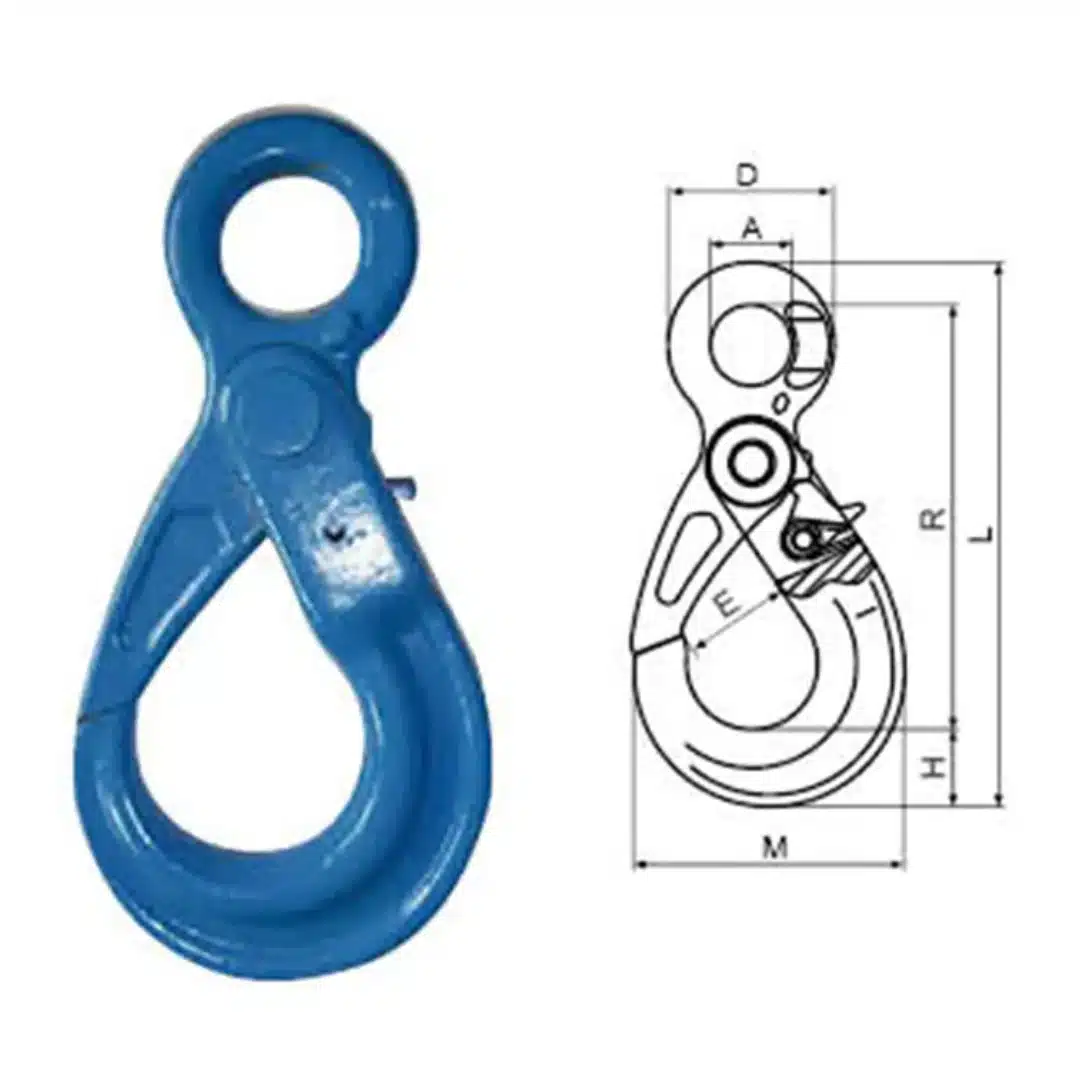 G100 Eye Self-lock Hook