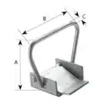 Pipe-mounting bracket