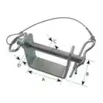 Pipe-mounting bracket
