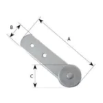 Roller nethanger teel ball bearing