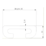 Secure Rail Fixing Track ARL-TY015148