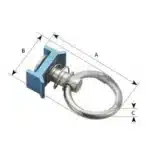 Single Stud Fitting