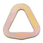 Stamped Triangle D-Ring
