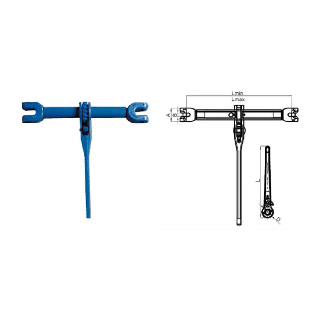 G100 Rachet Binder With Safety Hooks#2