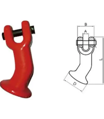 G80 Clevis Elephant Foot: Elite Heavy-Duty Lashing Infrastructure & Certified Rigging-Connection Architecture