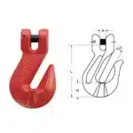 G80 Clevis Grab Hook With Wings