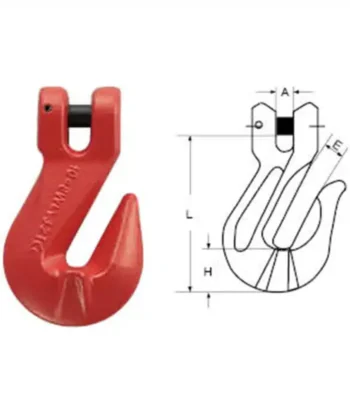 G80 Clevis Grab Hook With Wings