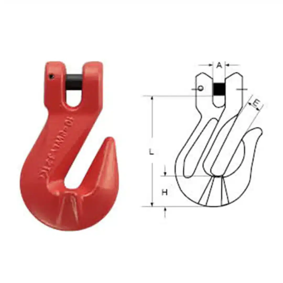 G80 Clevis Grab Hook With Wings