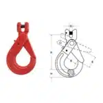 G80 Clevis Self-locking Hook
