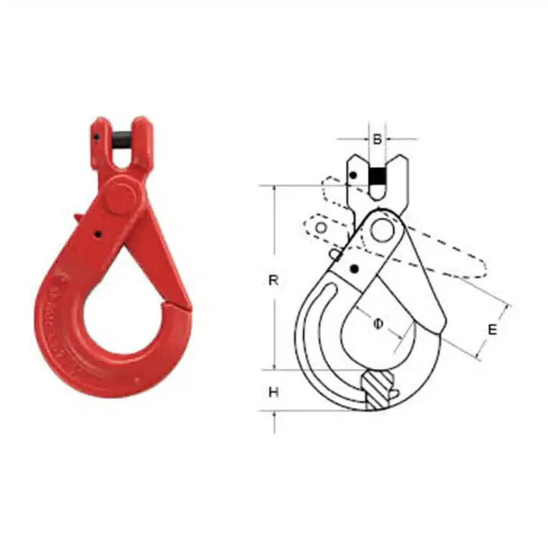 G80 Clevis Self-locking Hook
