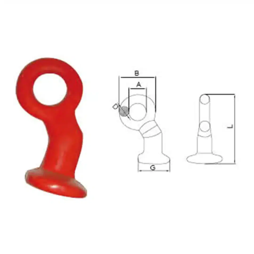 G80 Eye Elephant Foot: Elite Heavy-Duty Cargo-Lashing Infrastructure & Certified Rigging-Connection Architecture