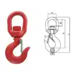 G80 Swivel Hook With Latch