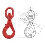G80 Swivel Self-locking Hook