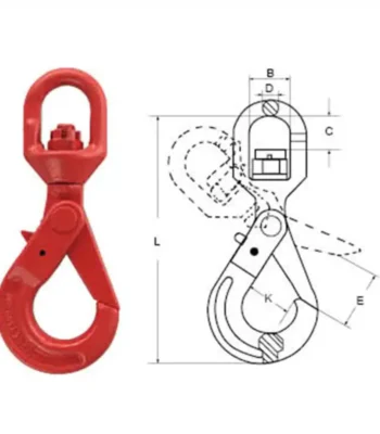 G80 Swivel Self-locking Hook
