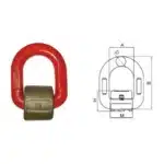 G80 Weld On Pivoting D Link