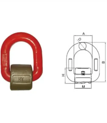 G80 Weld On Pivoting D Link