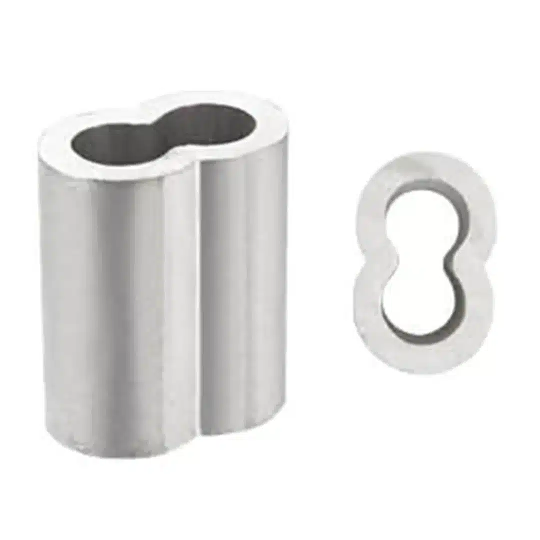 Aluminium Sleeve Hourglass: Elite Heavy-Duty Rigging Fasteners & Precision Wire-Rope Compression Architecture