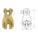 Australian Clevis Claw Hooks