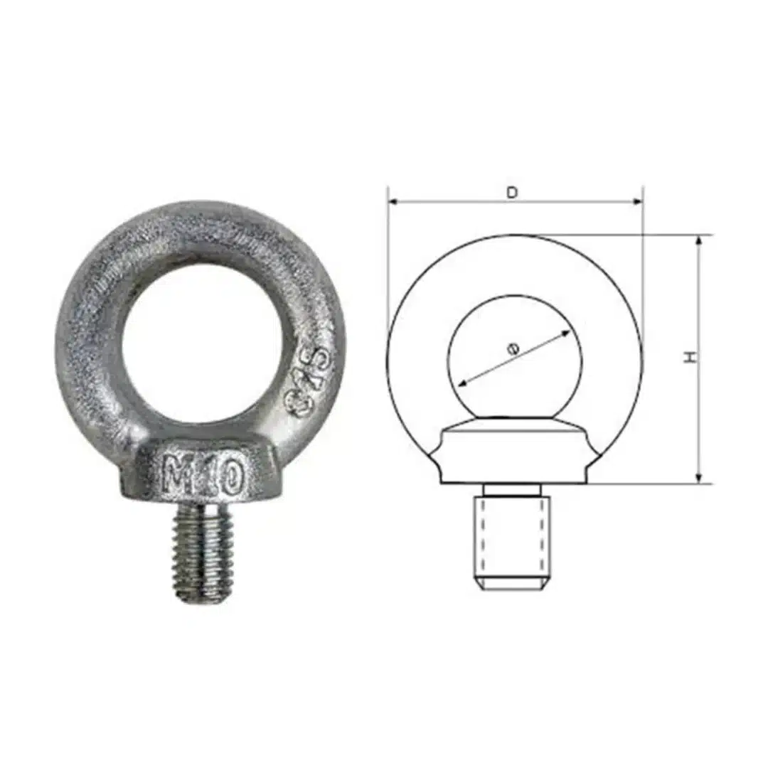 Eye Bolt DIN580 & Eye Nut