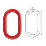 G80 A342 Master Link: Elite Heavy-Duty Lifting Infrastructure & Certified Rigging-Connection Architecture