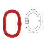 G80 A344 Master Link: Elite Heavy-Duty Lifting Infrastructure & Certified Rigging-Connection Architecture