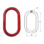 G80 Forged Master Link: Elite Heavy-Duty Lifting Infrastructure & Certified Rigging-Connection Architecture