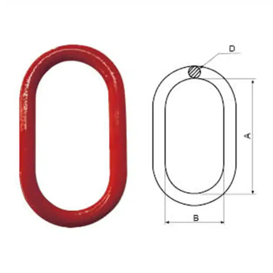 G80 Forged Master Link: Elite Heavy-Duty Lifting Infrastructure & Certified Rigging-Connection Architecture