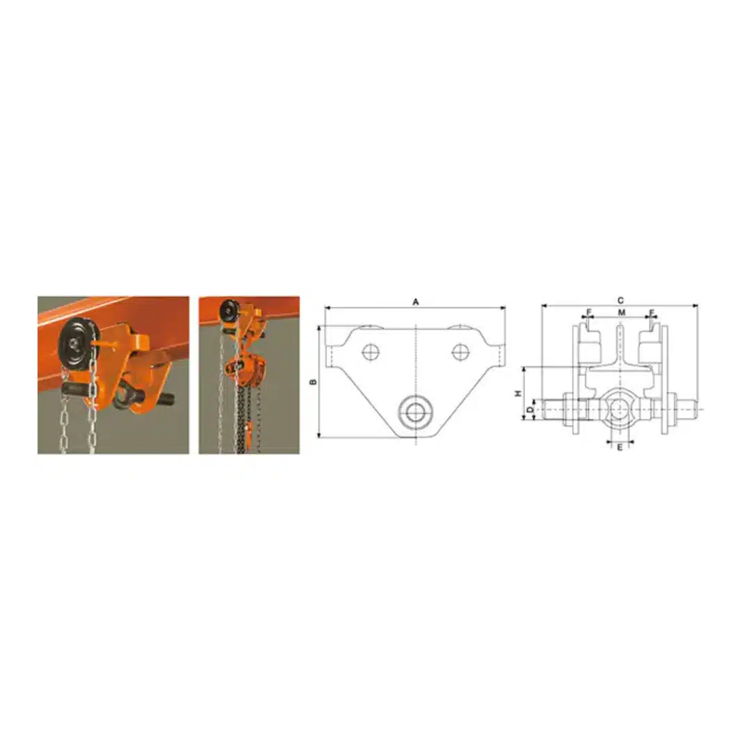 GCL-D Type Plain Trolley GCL-D Type Plain Trolley