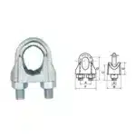 Galv. Malleable Wire Rope Clip Type B