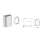 Press Clips DIN3093 (Form A: Cylindrical)