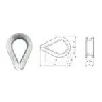 Standard Wire Rope Thimbles