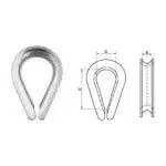 Thimble DIN6899 Form A