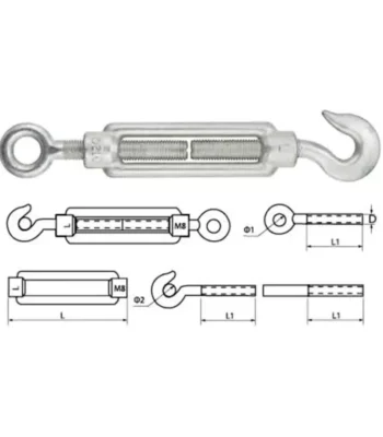 Turnbuckle DIN1480