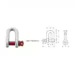 US Type High Tensile Forged Shackle G210