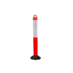 120cm Flexible Spring Post Bollard with Chain Loop